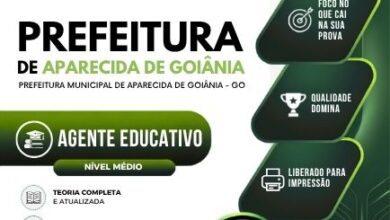 Apostila do Agente Educativo – Aparecida de Goiânia, GO: Edição 2026