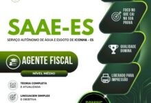 Apostila do Agente Fiscal SAAE Iconha-ES: Preparação para 2026