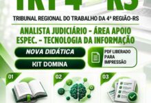 Apostila do Analista Judiciário em TI: TRT 4ª Região, Preparação 2026 Apostila do Analista Judiciário em TI: TRT 4ª Região, Preparação 2026