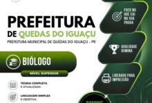 Apostila do Biólogo: Quedas do Iguaçu PR – Preparação para 2026 Apostila do Biólogo: Quedas do Iguaçu PR – Preparação para 2026