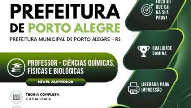 Apostila do Professor de Ciências – Prefeitura de Porto Alegre, RS 2026