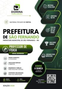 Apostila do Professor de Física – São Fernando RN 2026: Conteúdos e Abordagens