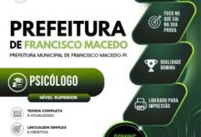 Apostila do Psicólogo Francisco Macêdo: Conteúdos e Práticas 2026 – PI Apostila do Psicólogo Francisco Macêdo: Conteúdos e Práticas 2026 – PI