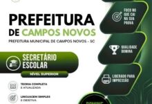 Apostila do Secretário Escolar: Prepare-se para o Sucesso em Campos Novos SC 2026!