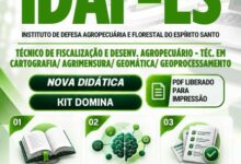 Apostila do Técnico em Cartografia – IDAF ES 2026: Conteúdos e Diretrizes Essenciais