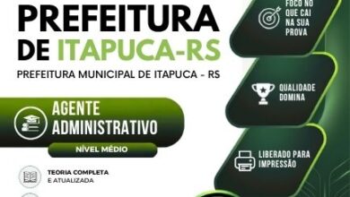 Apostila para Agente Administrativo – Itapuca RS 2026: Formação e Preparação