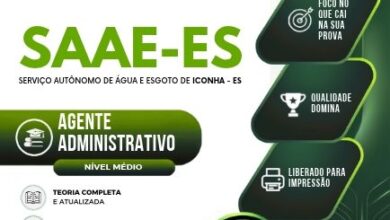 Apostila para Agente Administrativo do SAAE – Iconha/ES 2026: Conteúdo Completo