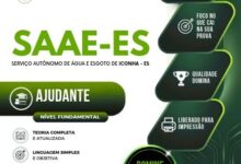 Apostila para Ajudante SAAE Iconha-ES: Preparação para o Concurso 2026
