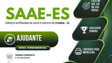 Apostila para Ajudante SAAE Iconha-ES: Preparação para o Concurso 2026