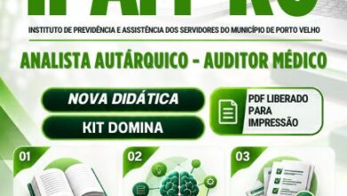 Apostila para Analista Autárquico: Auditor Médico IPAM Porto Velho RO 2026