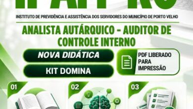 Apostila para Analista Autárquico: Auditoria e Controle Interno – IPAM Porto Velho 2026
