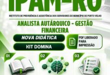 Apostila para Analista Autárquico: Gestão Financeira – IPAM Porto Velho 2026 Apostila para Analista Autárquico: Gestão Financeira – IPAM Porto Velho 2026