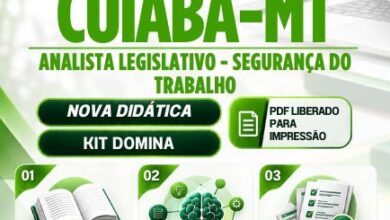 Apostila para Analista Legislativo em Segurança do Trabalho – Câmara de Cuiabá MT 2026