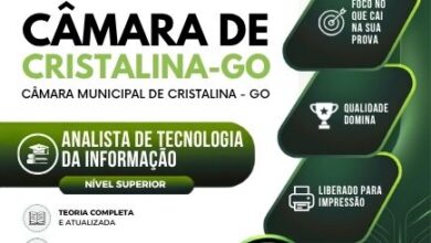 Apostila para Analista de Tecnologia da Informação – Câmara de Cristalina GO 2026