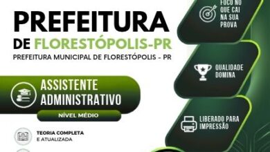 Apostila para Assistente Administrativo – Florestópolis PR 2026: Estude e Prepare-se! Apostila para Assistente Administrativo – Florestópolis PR 2026: Estude e Prepare-se!