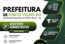 Apostila para Assistente Administrativo em Porto Velho – Preparação 2026