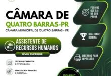 Apostila para Assistente de Recursos Humanos – Câmara Quatro Barras PR 2026