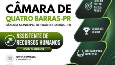 Apostila para Assistente de Recursos Humanos – Câmara Quatro Barras PR 2026