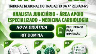 Apostila para Concurso: Analista Judiciário em Medicina Cardiológica – TRT 4 RS 2026