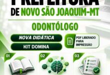 Apostila para Dentistas: Guia Profissional Novo São Joaquim MT 2027