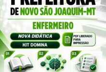 Apostila para Enfermeiros – Novo São Joaquim MT 2027: Conteúdo Atualizado e Completo Apostila para Enfermeiros – Novo São Joaquim MT 2027: Conteúdo Atualizado e Completo