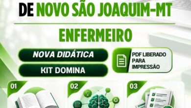 Apostila para Enfermeiros – Novo São Joaquim MT 2027: Conteúdo Atualizado e Completo