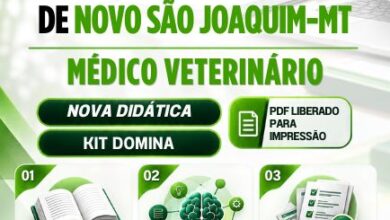 Apostila para Médicos Veterinários: Novo São Joaquim – MT 2027