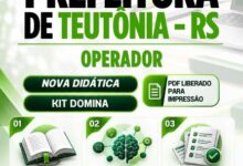 Apostila para Operador: Teutônia RS 2026 – Guia Completo de Preparação