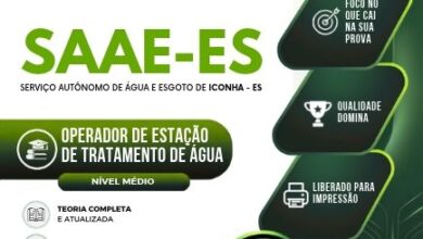 Apostila para Operador de ETA – SAAE Iconha ES: Preparação 2026