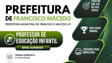 Apostila para Professores da Educação Infantil – Francisco Macêdo PI 2026
