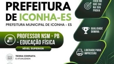 Apostila para Professores de Educação Física – Iconha, ES: Guia 2026