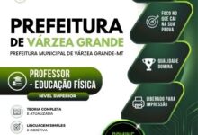Apostila para Professores de Educação Física – Várzea Grande MT 2026 Apostila para Professores de Educação Física – Várzea Grande MT 2026