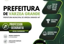 Apostila para Professores de Geografia – Várzea Grande MT 2026: Guia Completo