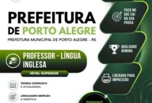 Apostila para Professores de Inglês – Prefeitura de Porto Alegre, RS 2026