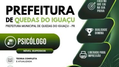 Apostila para Psicólogos: Guia Completo Quedas do Iguaçu PR 2026 Apostila para Psicólogos: Guia Completo Quedas do Iguaçu PR 2026