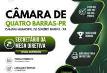 Apostila para Secretário da Mesa Diretiva – Quatro Barras PR 2026 Apostila para Secretário da Mesa Diretiva – Quatro Barras PR 2026