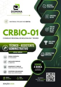 Apostila para Técnico Assistente Administrativo CRBIO 1 – Edição 2026