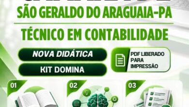 Apostila para Técnico em Contabilidade – Câmara Municipal de São Geraldo do Araguaia 2026