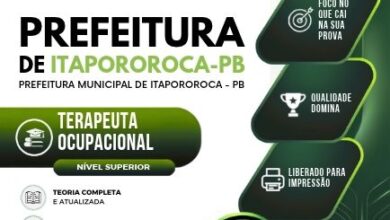 Apostila para Terapeutas Ocupacionais – Itapororoca PB 2026: Guia Completo