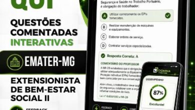 Descubra 1250 Questões Comentadas sobre Bem Estar Social da EMATER MG 2026! Descubra 1250 Questões Comentadas sobre Bem Estar Social da EMATER MG 2026!