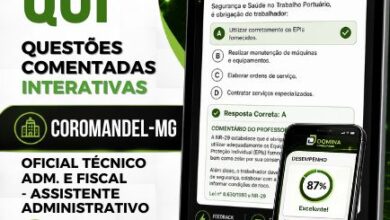 Descubra 750 Questões Comentadas para o Concurso de Assistente Administrativo Coromandel 2026!