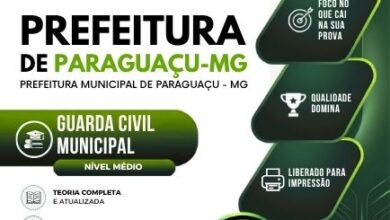Descubra a Apostila Guarda Civil Municipal Paraguaçu MG 2027: Prepare-se para o concurso!