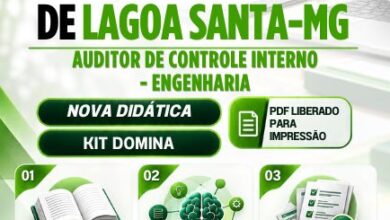 Descubra a Apostila de Auditor de Controle Interno em Engenharia para 2027 em Lagoa Santa!