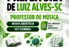 Descubra a Apostila do Professor de Música da Prefeitura de Luiz Alves SC 2026! Descubra a Apostila do Professor de Música da Prefeitura de Luiz Alves SC 2026!