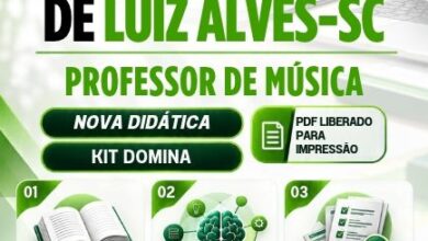 Descubra a Apostila do Professor de Música da Prefeitura de Luiz Alves SC 2026! Descubra a Apostila do Professor de Música da Prefeitura de Luiz Alves SC 2026!
