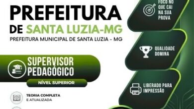 Descubra a Apostila do Supervisor Pedagógico de Santa Luzia MG 2026: Conteúdos Exclusivos!