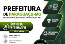 Descubra as Novidades da Apostila Técnico de Enfermagem Paraguaçu MG 2027! Descubra as Novidades da Apostila Técnico de Enfermagem Paraguaçu MG 2027!