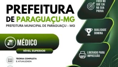 Descubra o Que Esperar da Apostila Médica de Paraguaçu MG em 2027!