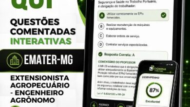Desvende os Segredos: 1250 Questões Comentadas para Engenheiro Agrônomo EMATER MG 2026! Desvende os Segredos: 1250 Questões Comentadas para Engenheiro Agrônomo EMATER MG 2026!