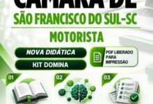 Domine a Apostila Motorista Câmara São Francisco do Sul SC 2026 e Conquiste sua CNH!